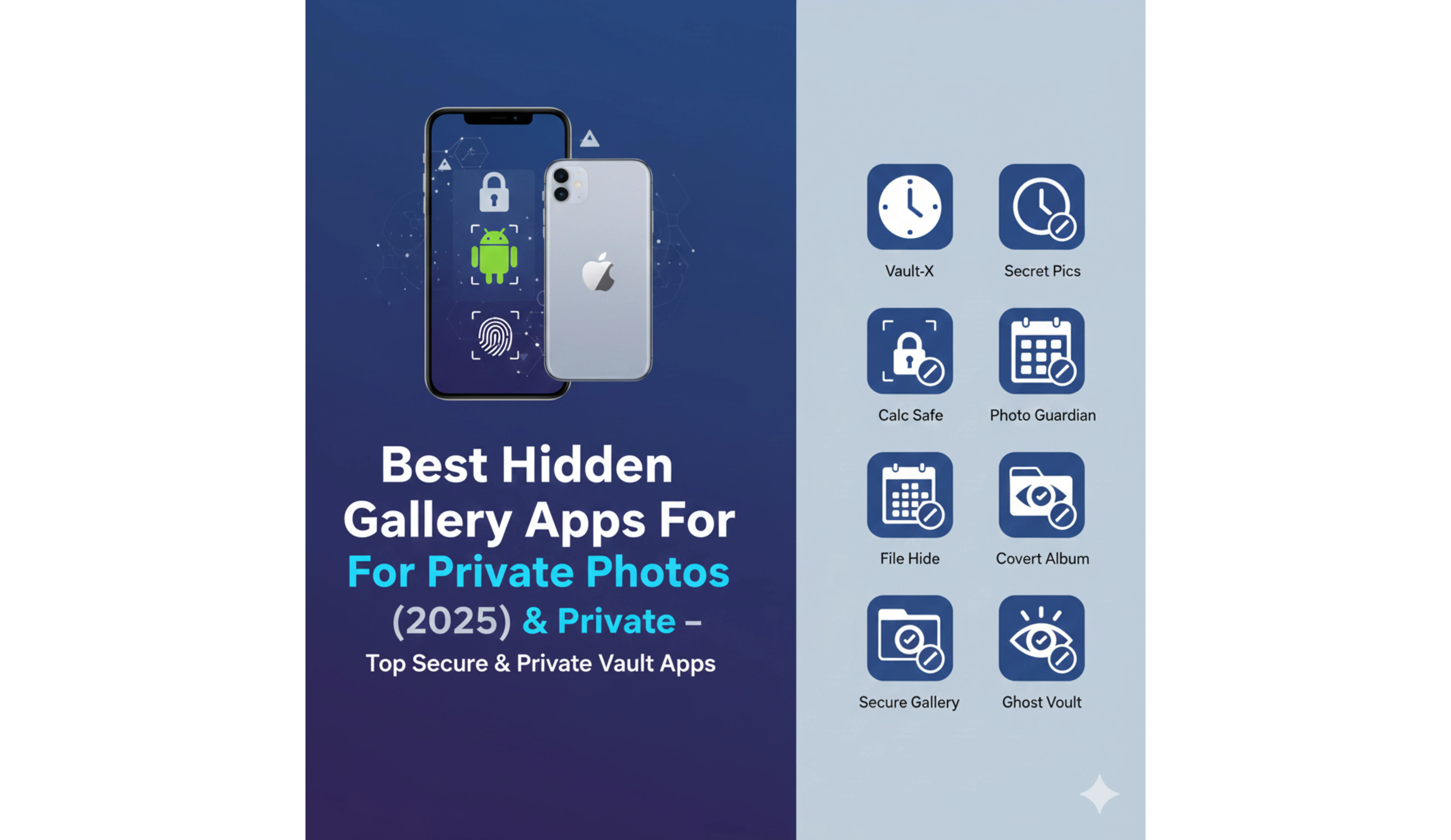 Best Hidden Gallery Apps for Private Photos (2025) – Top Secure & Private Vault Apps