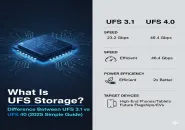 What Is UFS Storage? Difference Between UFS 3.1 vs UFS 4.0 (2025 Simple Guide)